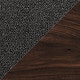 walnutupholstered color option